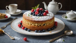 gâteau au pois chiche